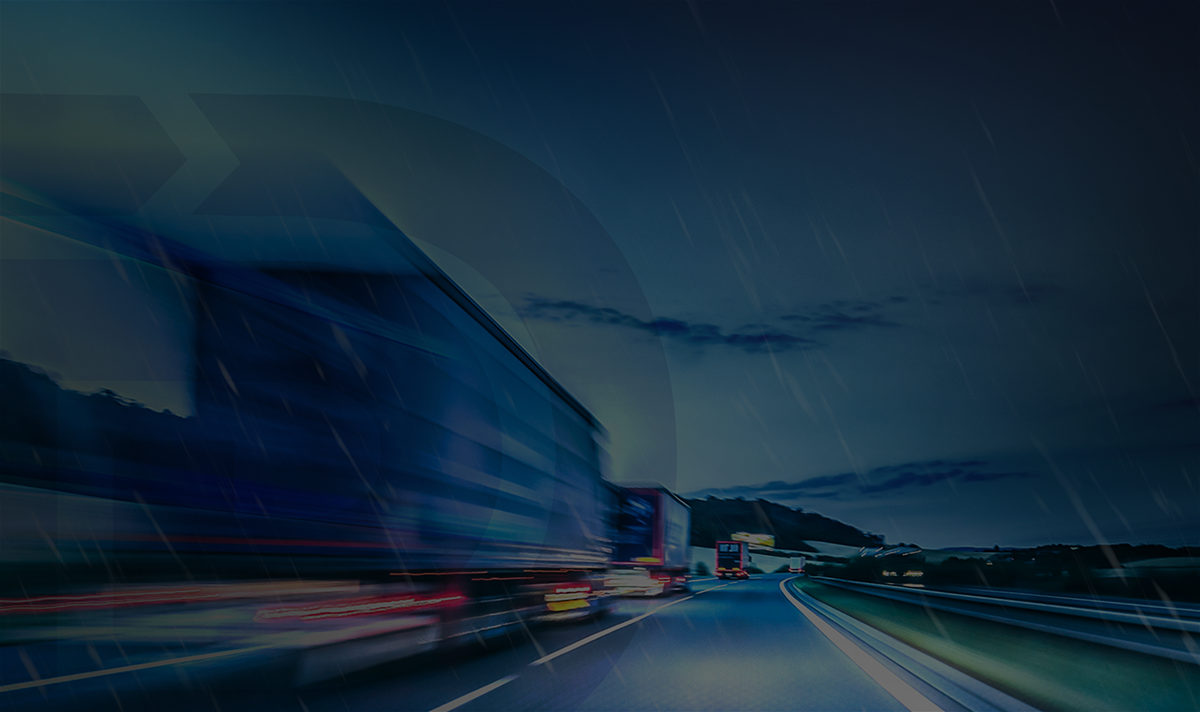 slider background image of truck on highway
