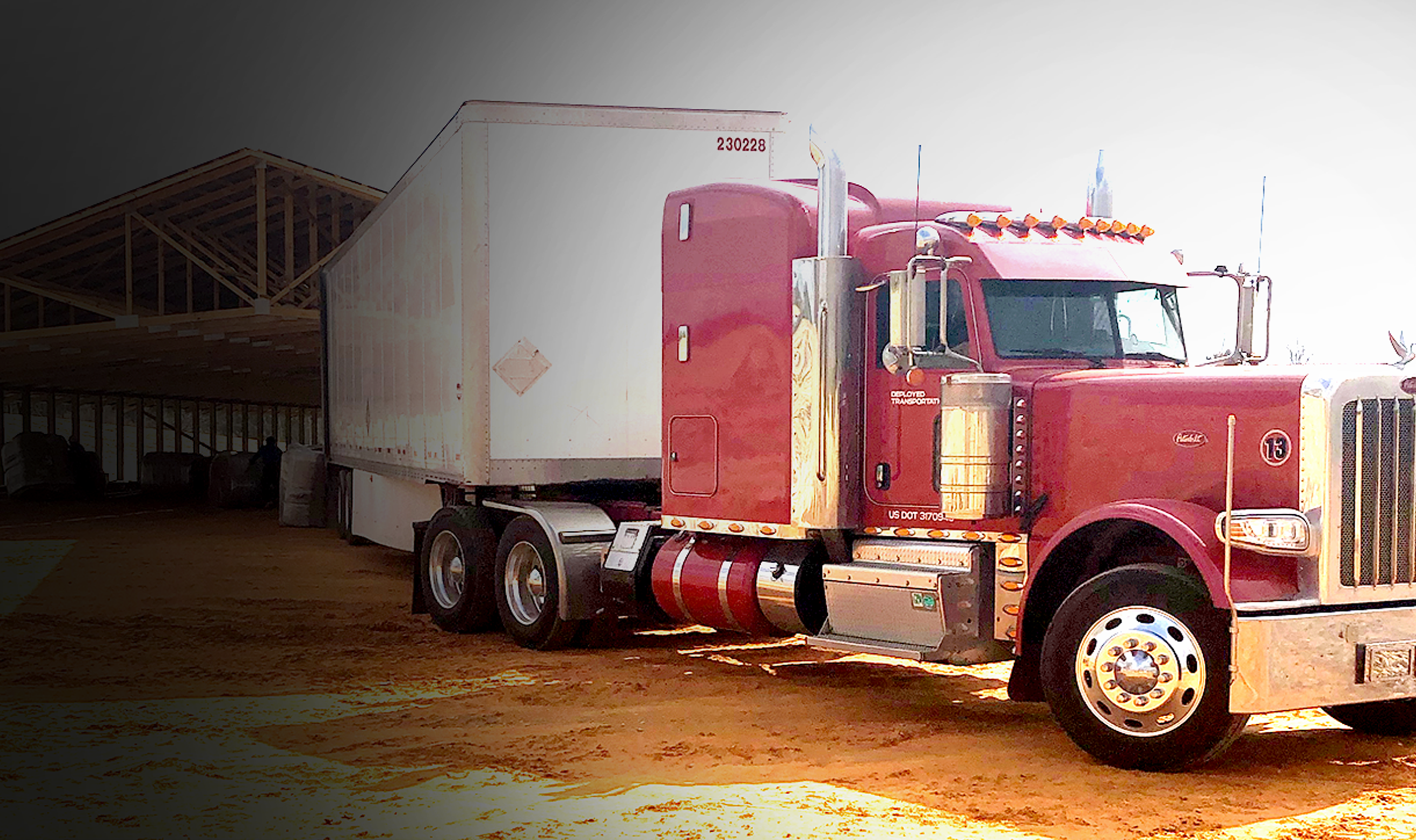 background image of truck